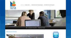 Desktop Screenshot of icssa-niort.com